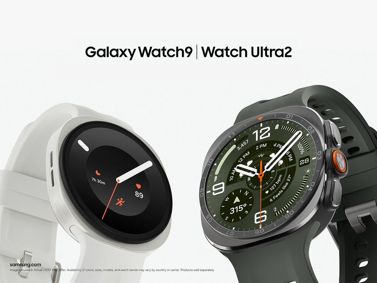 Samsung Galaxy Watch9 și Galaxy Watch Ultra2, imagine oficială Samsung