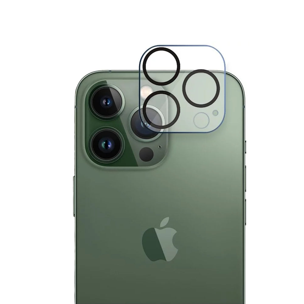 Folie de protectie Lito S+ Camera Glass compatibil cu iPhone 14 Pro / iPhone 14 Pro Max, Negru /Transparent