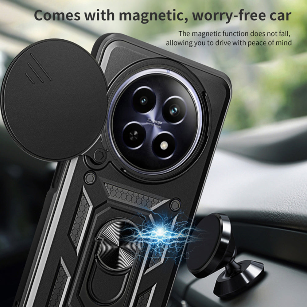 Husa de protectie Techsuit CamShield Series compatibil cu Honor Magic6 Pro, Negru