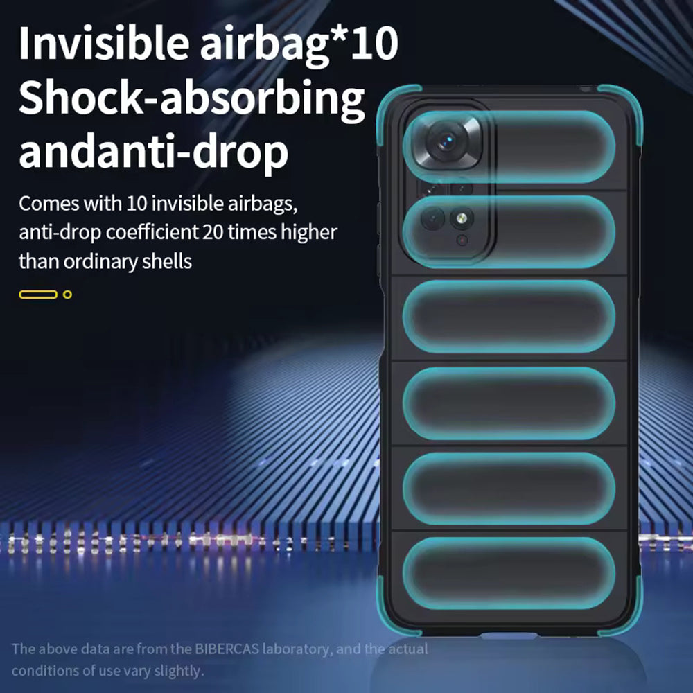Husa de protectie Techsuit Magic Shield compatibil cu Xiaomi Redmi Note 11 / Note 11S, Negru