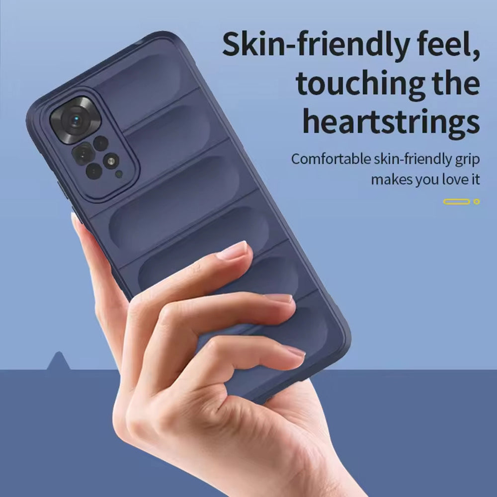 Husa de protectie Techsuit Magic Shield compatibil cu Xiaomi Redmi Note 11 / Note 11S, Negru