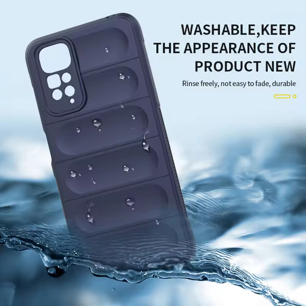 Husa de protectie Techsuit Magic Shield compatibil cu Xiaomi Redmi Note 11 / Note 11S, Negru