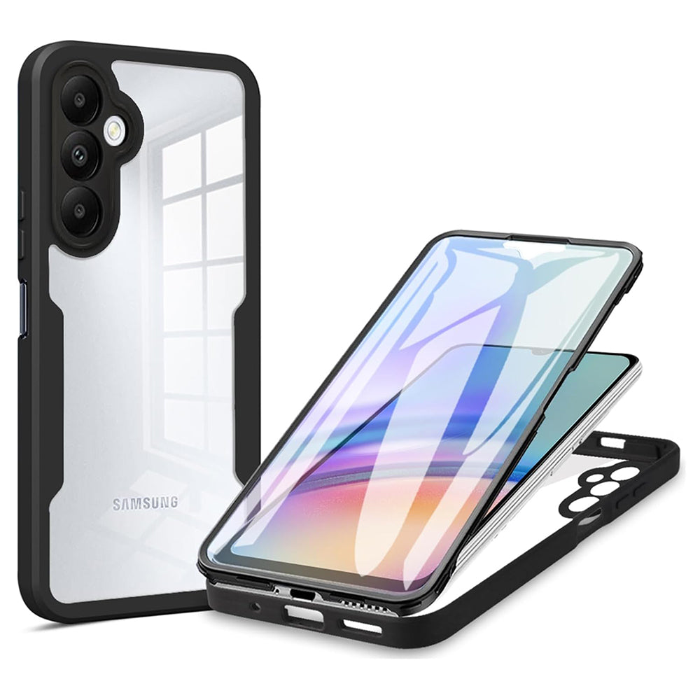Folie de protectie Techsuit ColorVerse 360 Series + compatibil cu Samsung Galaxy A34 5G, Negru