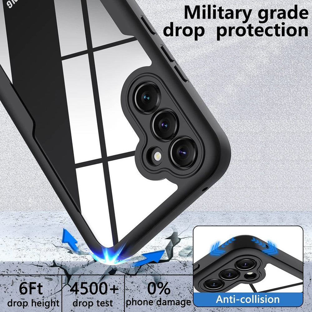 Folie de protectie Techsuit ColorVerse 360 Series + compatibil cu Samsung Galaxy S24 Plus, Albastru