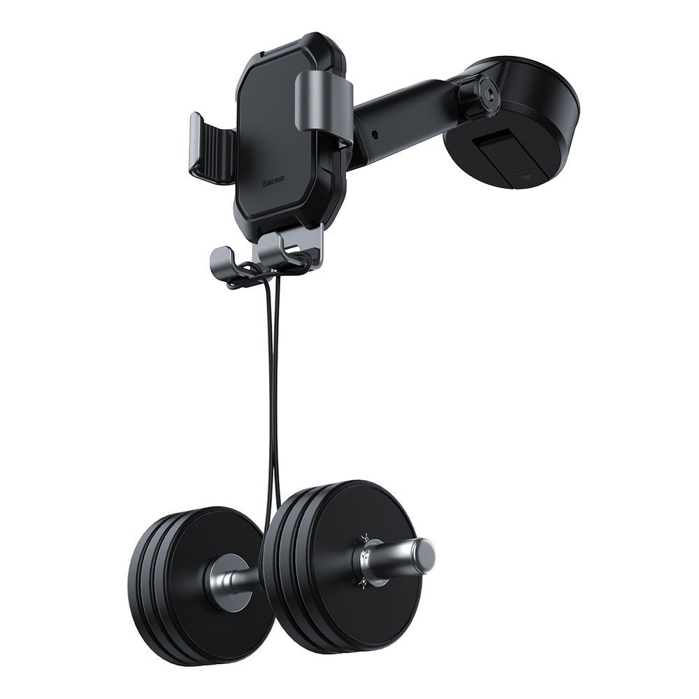 Suport Auto Baseus Tank (SUYL-TK01), Prindere Bord/Parbriz, Negru