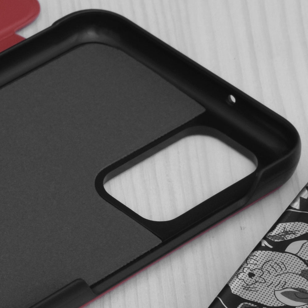 Husa de protectie Techsuit eFold Series compatibil cu Samsung Galaxy A13 4G, Rosu