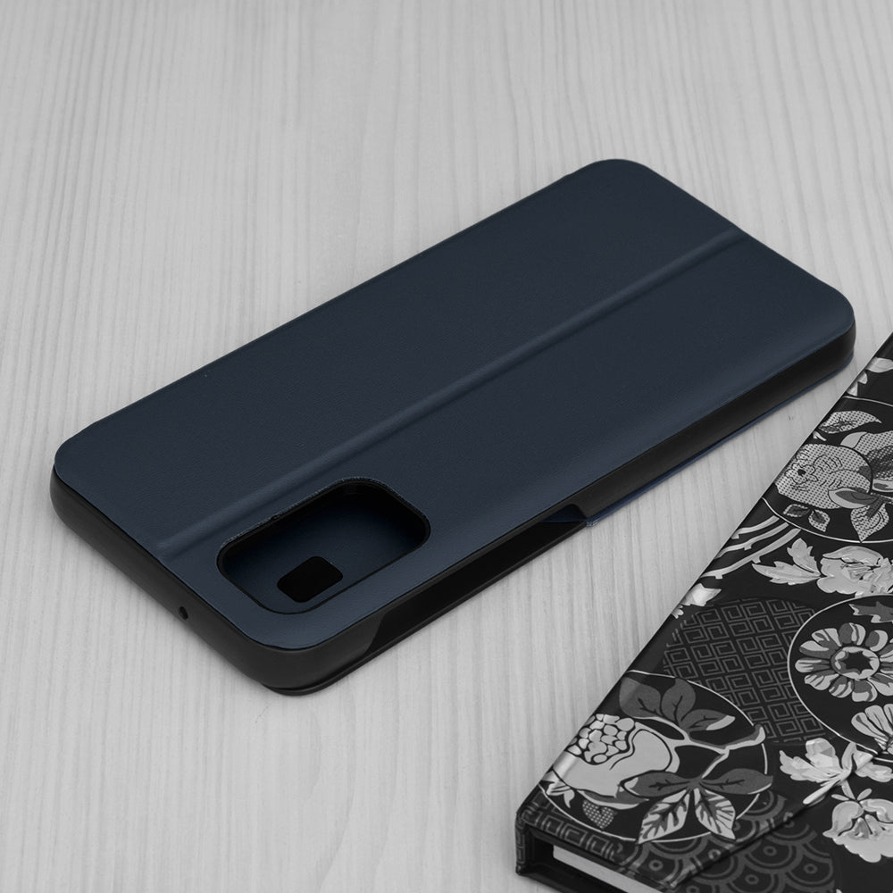 Husa de protectie Techsuit eFold Series compatibil cu Samsung Galaxy A13 4G, Albastru Inchis