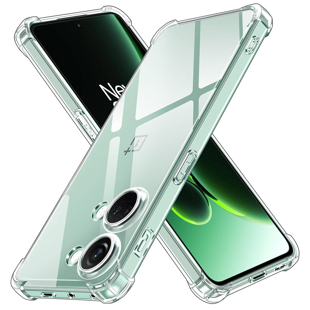 Husa de protectie Techsuit Shockproof Clear Silicone compatibil cu OnePlus Nord 3, Transparent