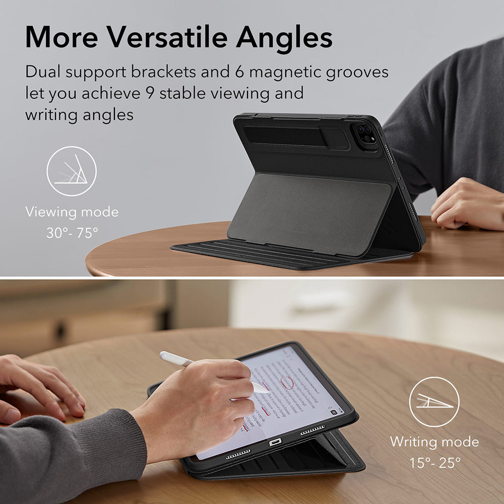 Husa de protectie tableta ESR Shift Magnetic compatibil cu iPad Pro 13 (2024) / iPad Pro 13 (2025), Albastru