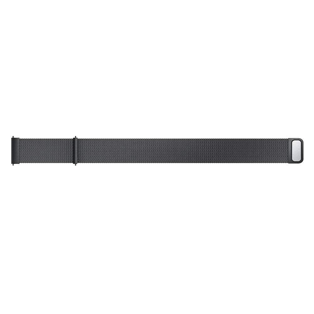 Curea smartwatch Techsuit Watchband 22mm (W009) compatibil cu Samsung Galaxy Watch (46mm)/Watch 3/Gear S3, Huawei Watch GT/GT 2/GT 3 (46mm), Argintiu