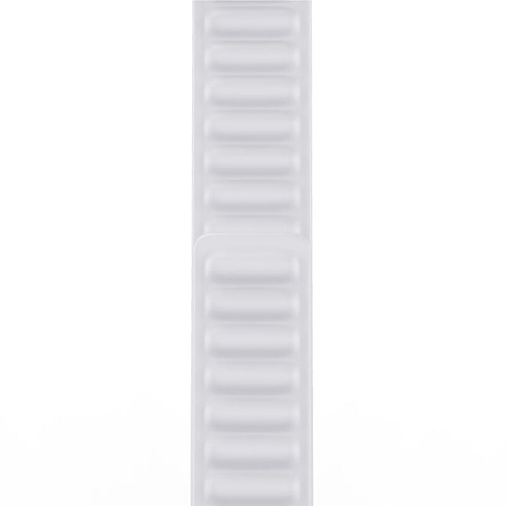 Curea smartwatch Techsuit Watchband (W035) compatibil cu Apple Watch 1/2/3/4/5/6/7/8/9/10/11/SE/SE 2/SE 3/Ultra/2/3 (42/44/45/46/49mm), Alb