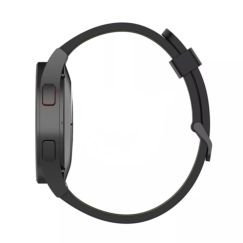 Curea smartwatch Techsuit Watchband 22mm (W002) compatibil cu Huawei Watch GT 2 (46mm)/GT 2 Pro/GT 3 Pro (46mm)/Ultimate, Xiaomi Watch S1, Gri