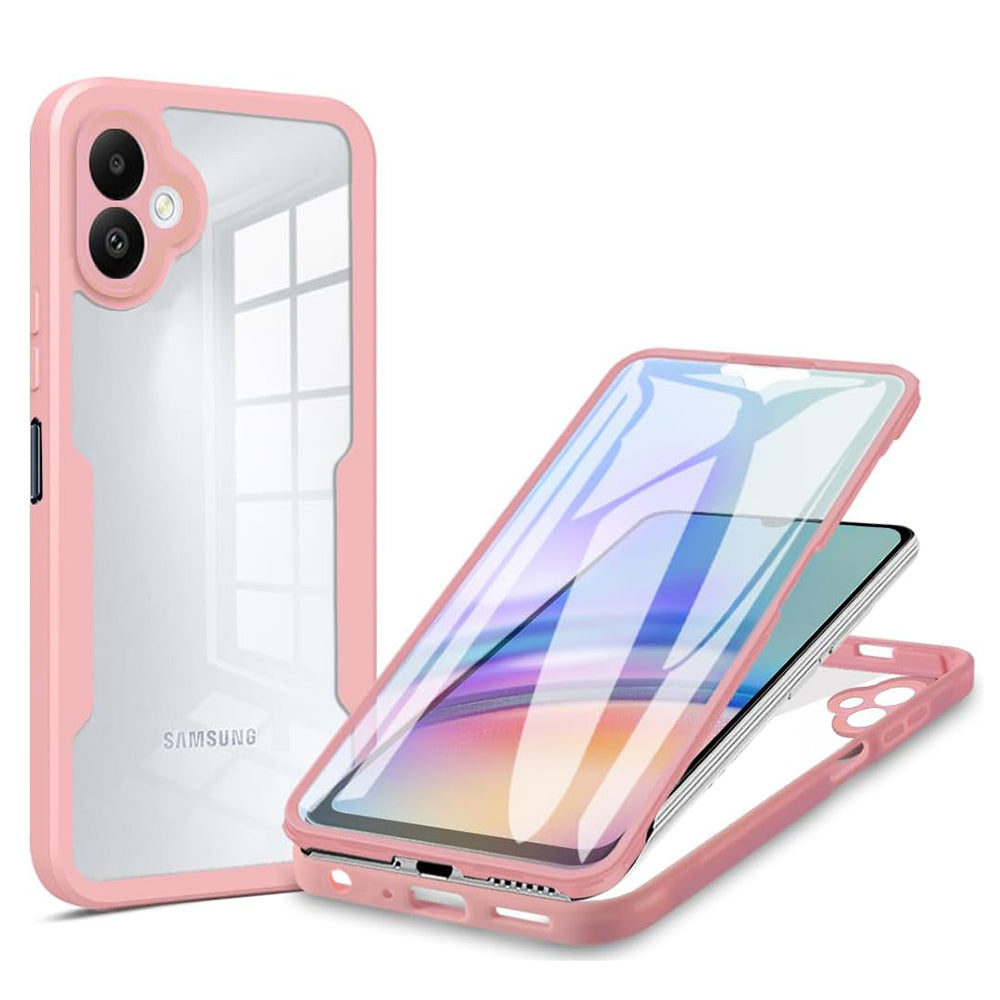 Folie de protectie Techsuit ColorVerse 360 Series + compatibil cu Samsung Galaxy A05, Roz