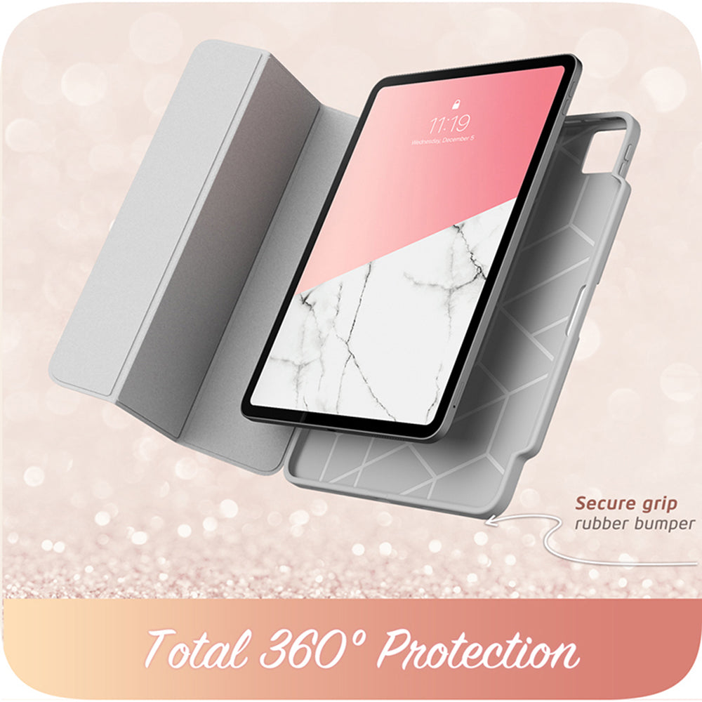 Husa de protectie tableta i-Blason Cosmo compatibil cu iPad Pro 11 (2024) / iPad Pro 11 (2025), Marble