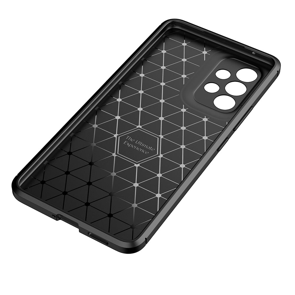 Husa de protectie Techsuit CarbonFiber compatibil cu Samsung Galaxy A53 5G, Negru