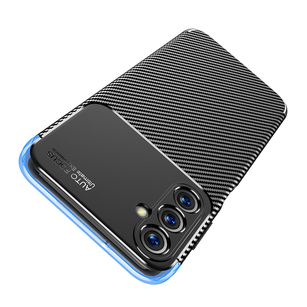 Husa de protectie Techsuit CarbonFiber compatibil cu Samsung Galaxy A05s, Negru