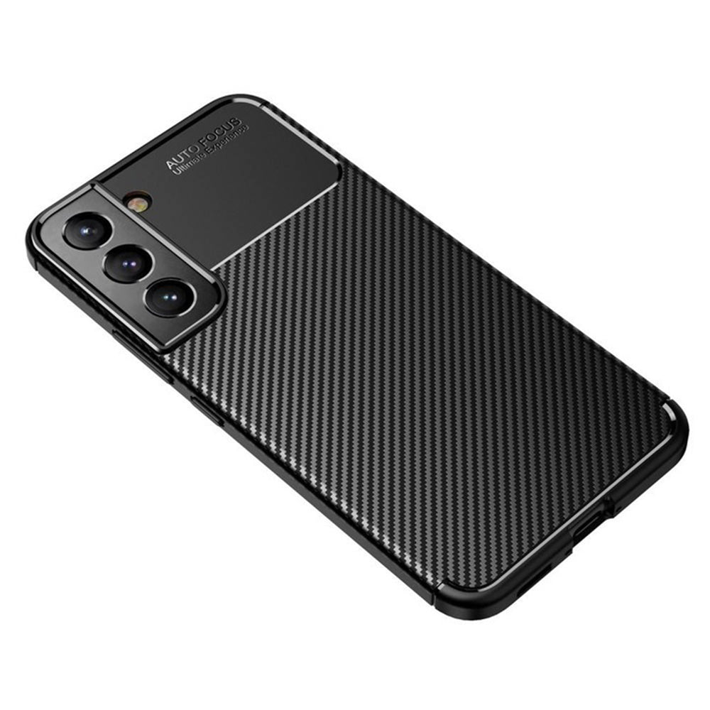 Husa de protectie Techsuit CarbonFiber compatibil cu Samsung Galaxy S21 FE 5G, Negru