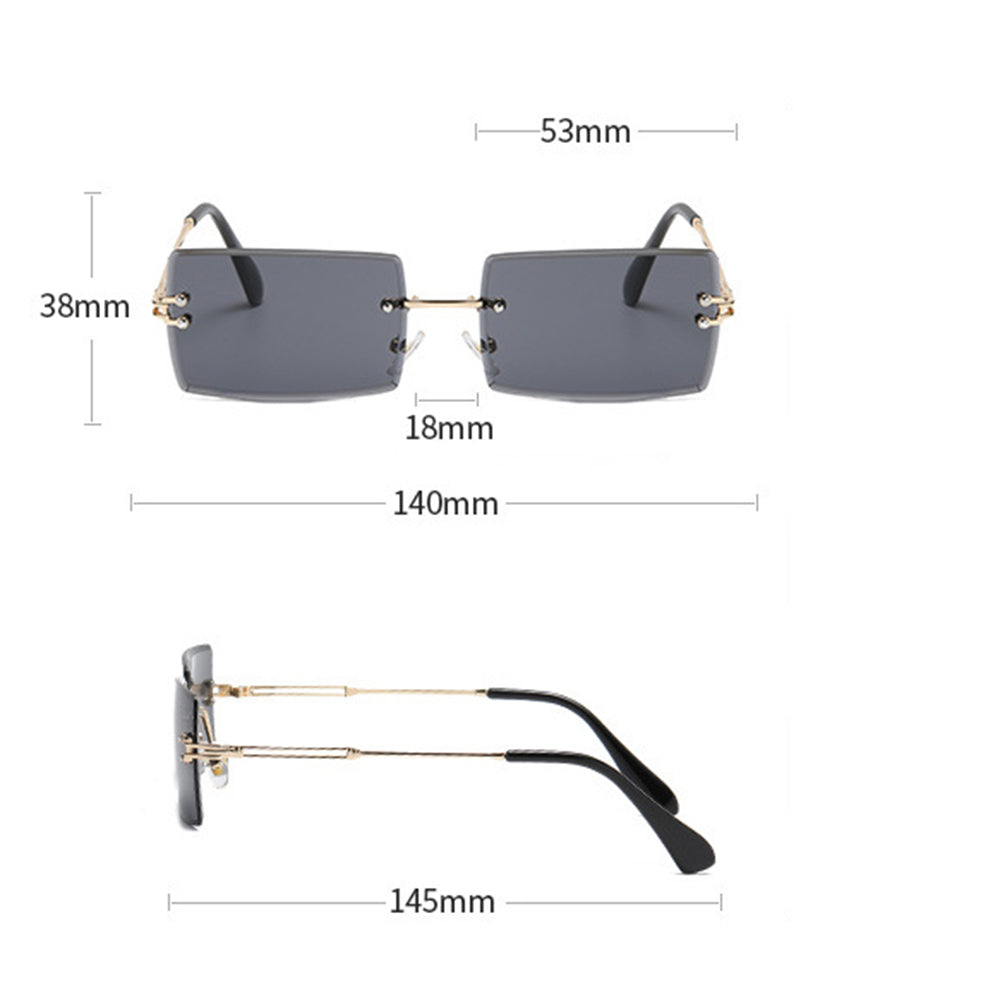 Techsuit Sunglasses Polarised Metal (16031-C6), UV Protection, Roz