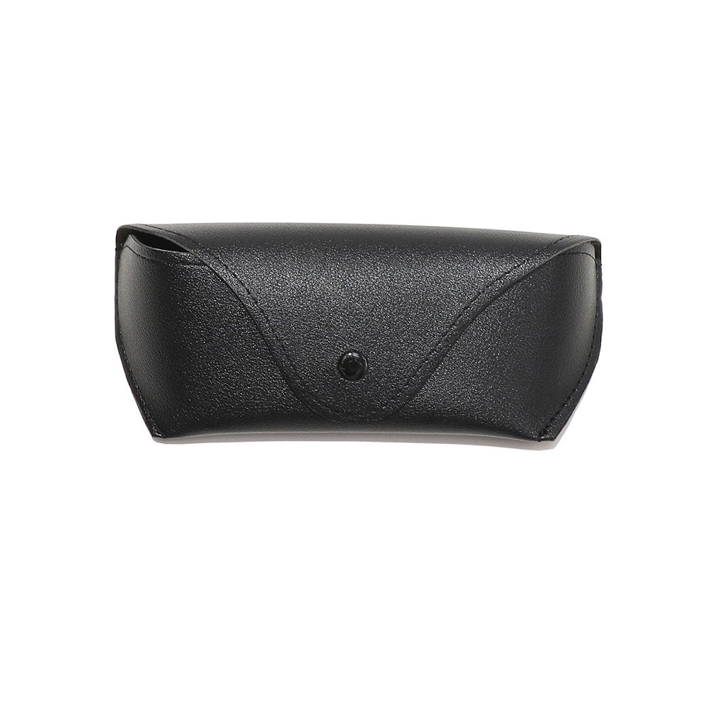 Techsuit Glasses Case (ETPU1), Eco Leather, 167 x 70 x 40mm, Negru