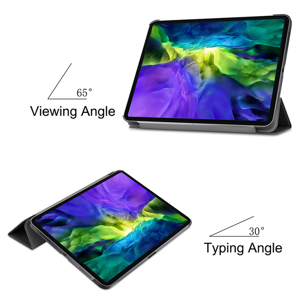 Husa de protectie tableta Techsuit FoldPro compatibil cu Apple iPad Pro 12.9 (2018 / 2020 / 2021 / 2022), Negru