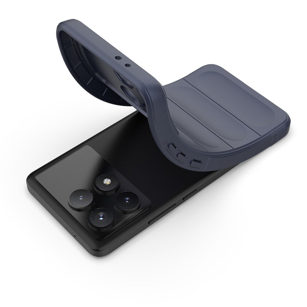 Husa de protectie Techsuit Magic Shield compatibil cu Xiaomi Poco F6 Pro, Rosu