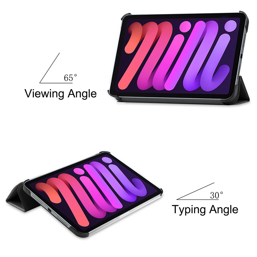 Husa pentru iPad mini 6 (2021) / mini 7 (2024) - Techsuit FoldPro - Black