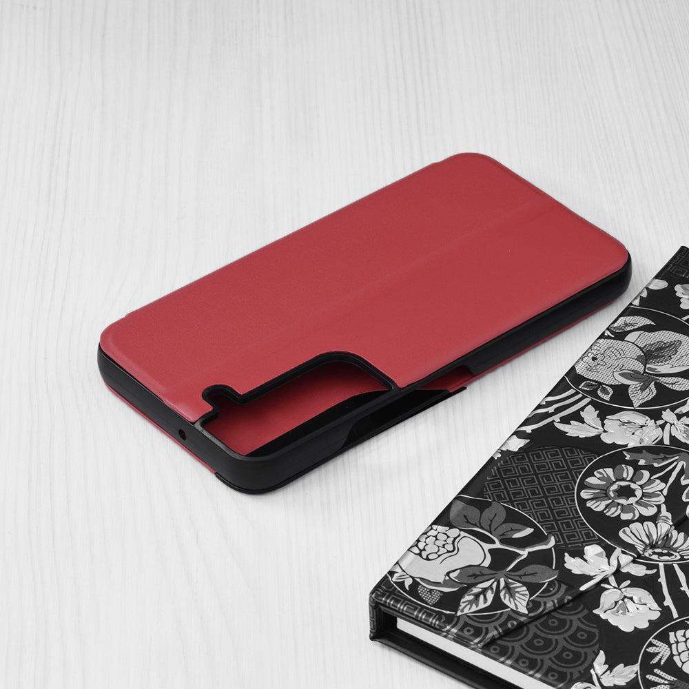 Husa de protectie Techsuit eFold Series compatibil cu Samsung Galaxy S22, Rosu