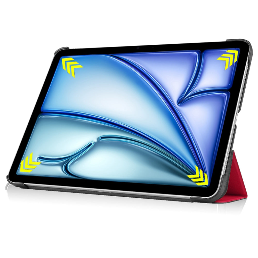Husa de protectie tableta Techsuit FoldPro compatibil cu iPad Air 13 (2024) / Air 13 (2025) / Air 13 (2026), Rosu