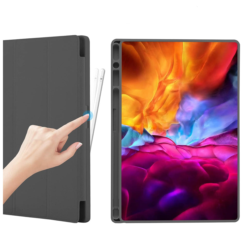 Husa de protectie tableta Techsuit Flex Trifold (with Pencil Holder) compatibil cu Samsung Galaxy Tab A8 10.5 (2021), Albastru Cer