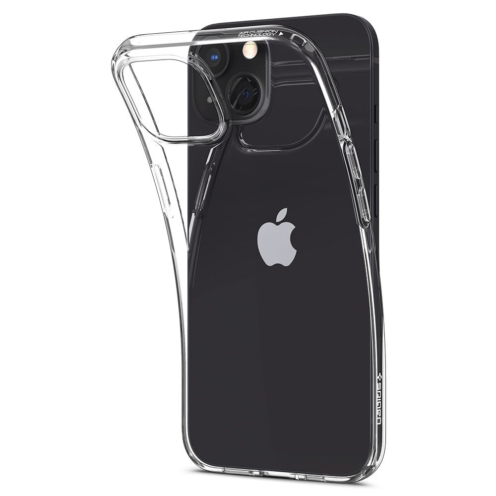 Husa pentru iPhone 13 - Spigen Liquid Crystal (ACS03515) - Clear