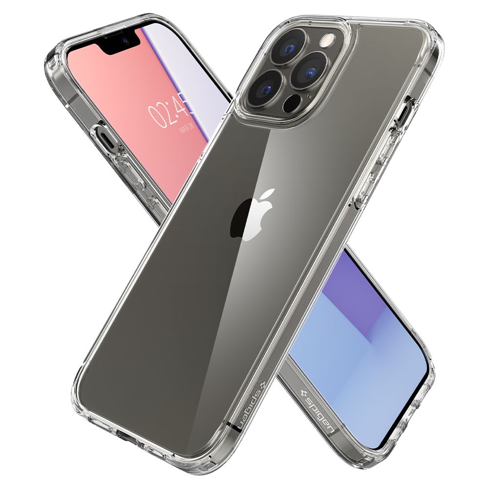 Husa de protectie Spigen Ultra Hybrid (ACS03204) compatibil cu iPhone 13 Pro Max, Transparent