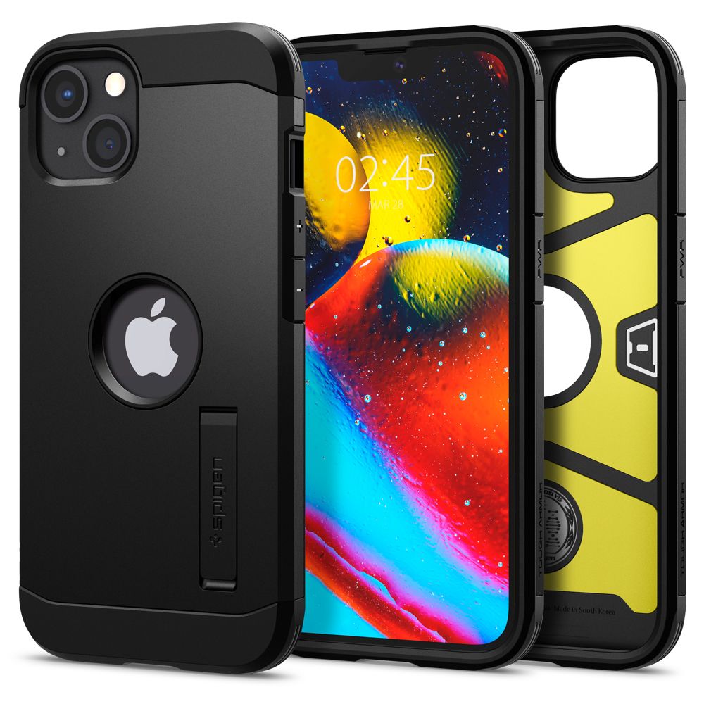 Spigen Tough Armor ACS03539 fekete husă pentru iPhone 13