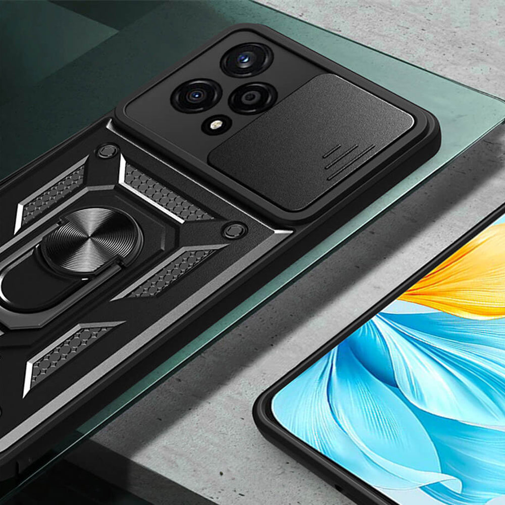 Husa de protectie Techsuit CamShield Series compatibil cu Honor 200 Lite, Albastru