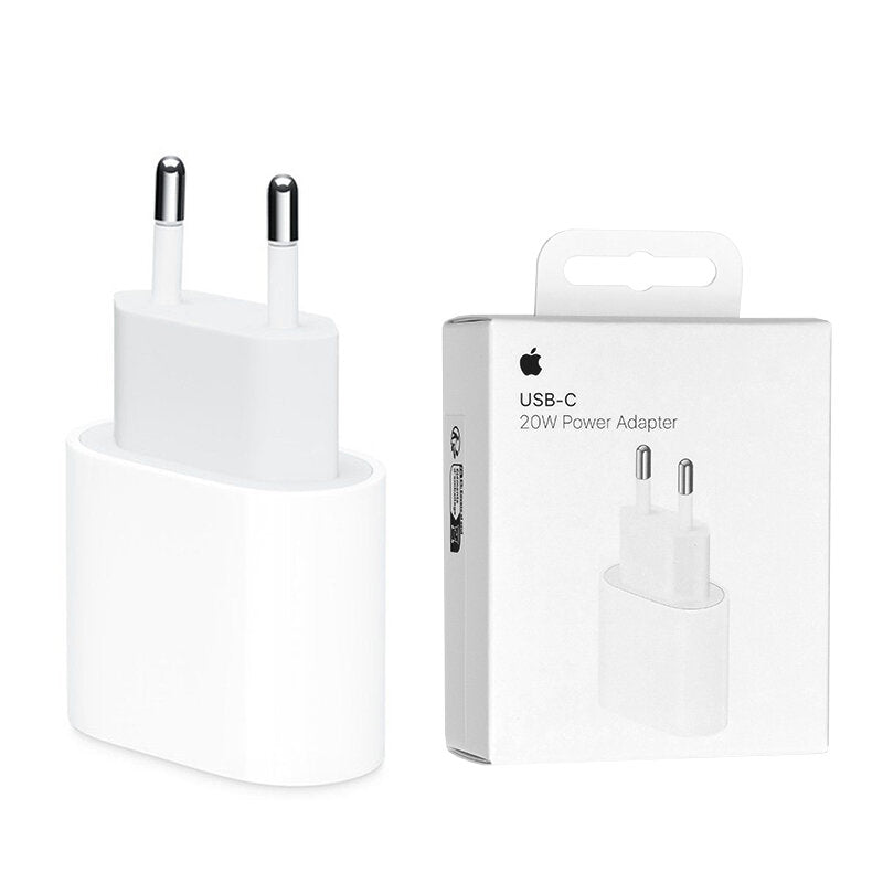 Incarcator Retea Apple, USB Type C, 20W - White