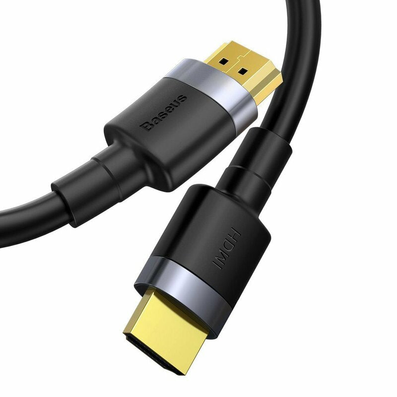 Adaptor Baseus Video Cable Cafule (CADKLF-E01), HDMI to HDMI, 4K, 60Hz, 18Gbps, 1m, Negru
