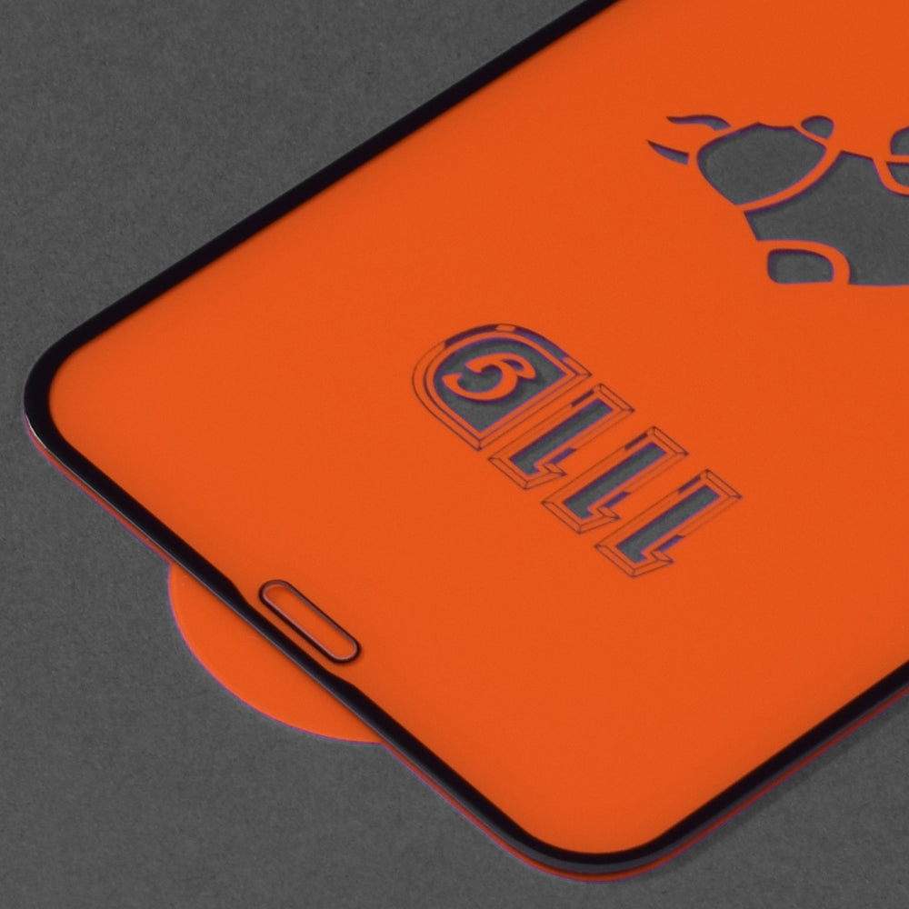 Folie sticlă Techsuit pentru iPhone 11 / iPhone XR, neagră
