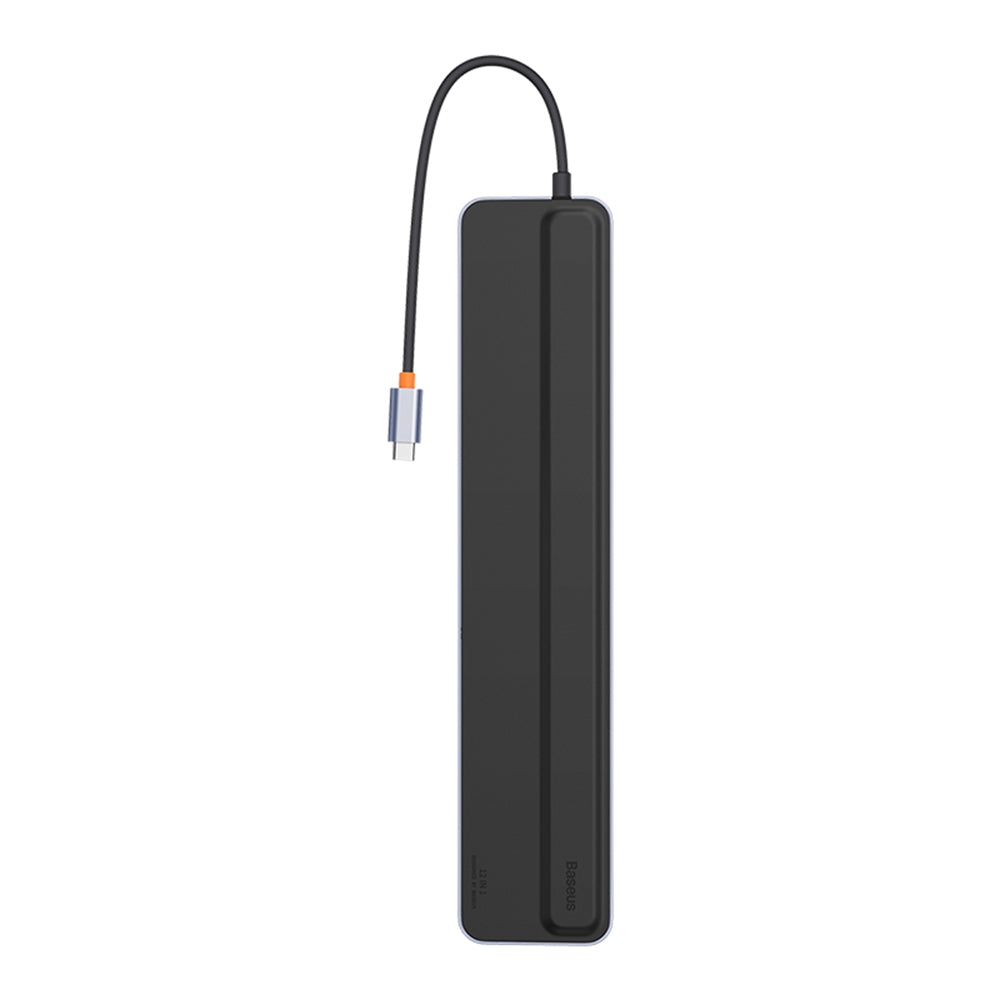 Hub Baseus EliteJoy Gen2 (WKSX030213), Type-C to HDMI x2 / USB3.0 x3 / RJ45, Negru