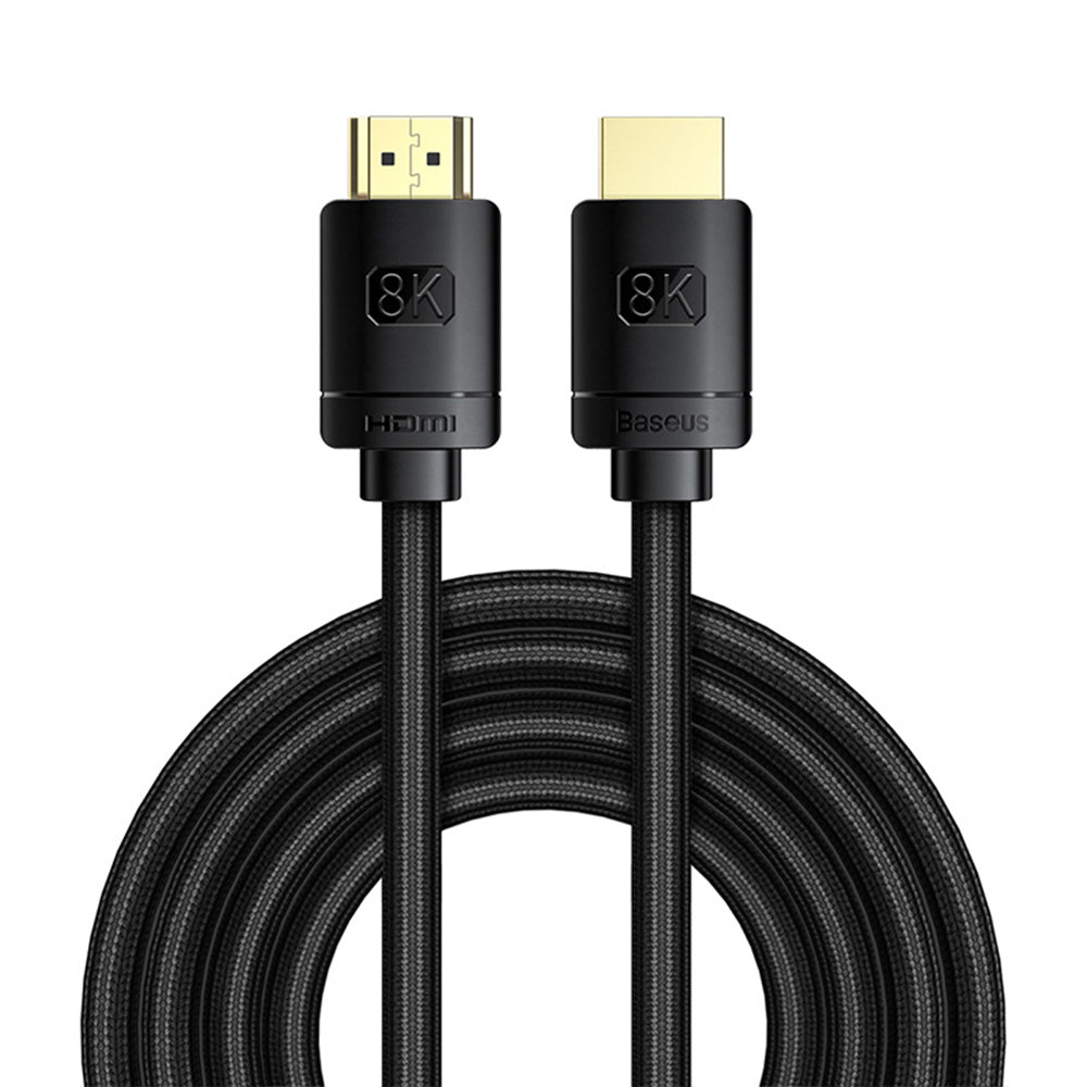Adaptor Baseus Video Cable (CAKGQ-L01), HDMI to HDMI, High Definition, 3m, Negru