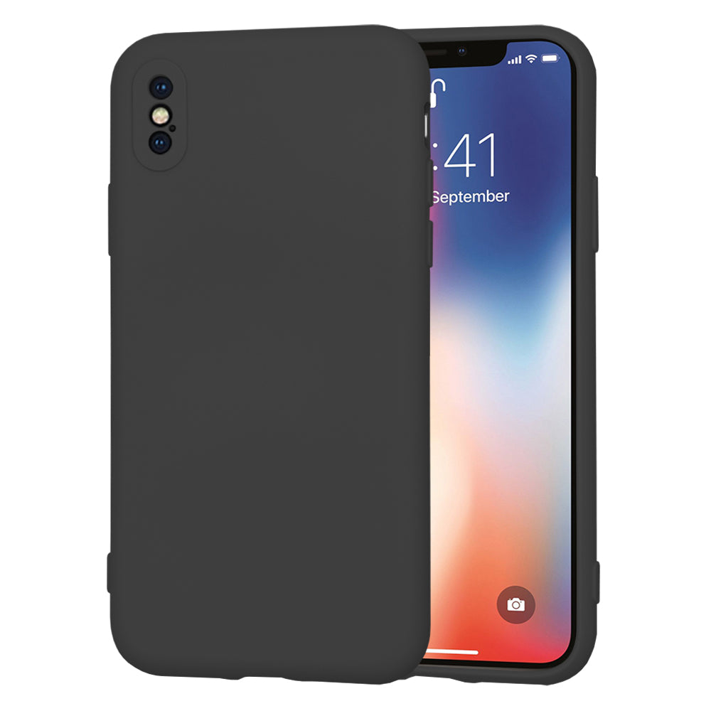 Husa de protectie Techsuit SoftFlex compatibil cu iPhone X / iPhone XS, Negru