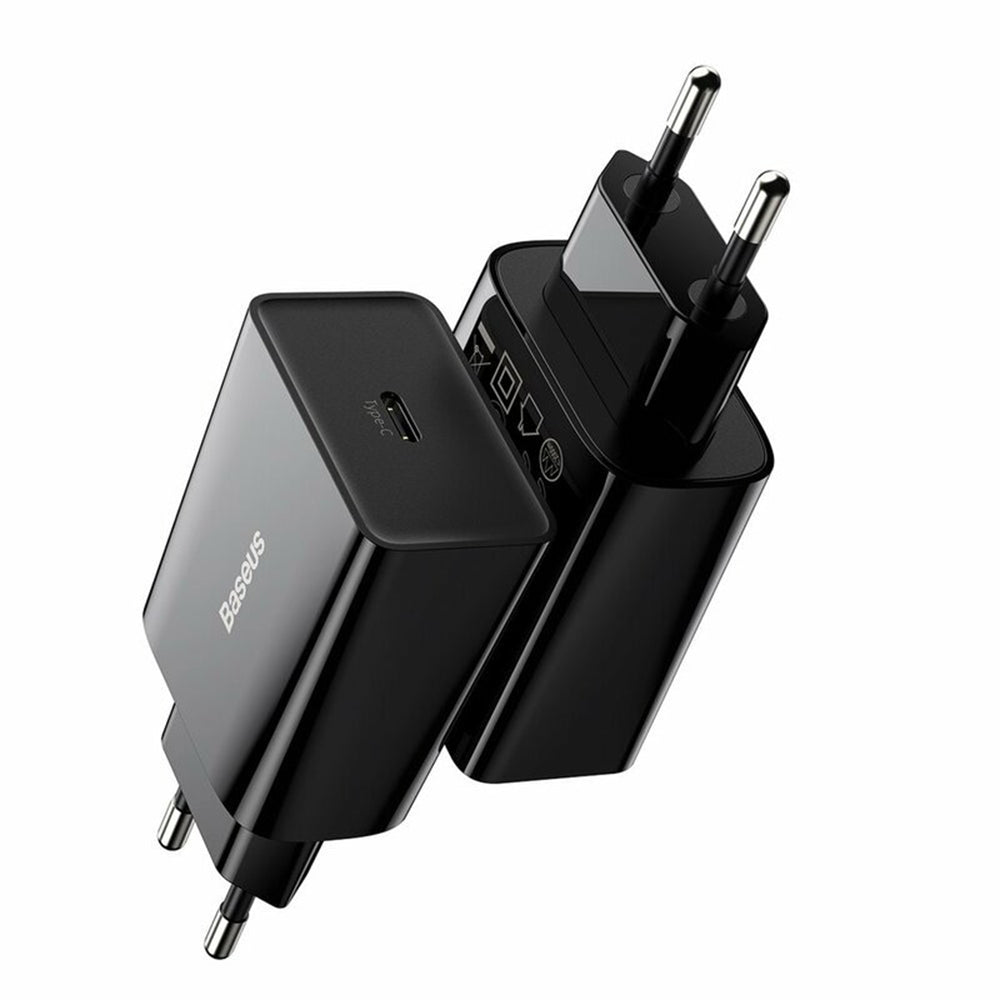 Incarcator Baseus Speed Mini (CCFS-SN01), Quick Charger, Type-C, 20W, Negru