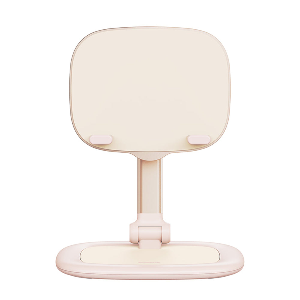 Suport Baseus Seashell (B10451501411-00), for Tablets, Phones, MagSafe, Aluminum Alloy, Roz Pastel
