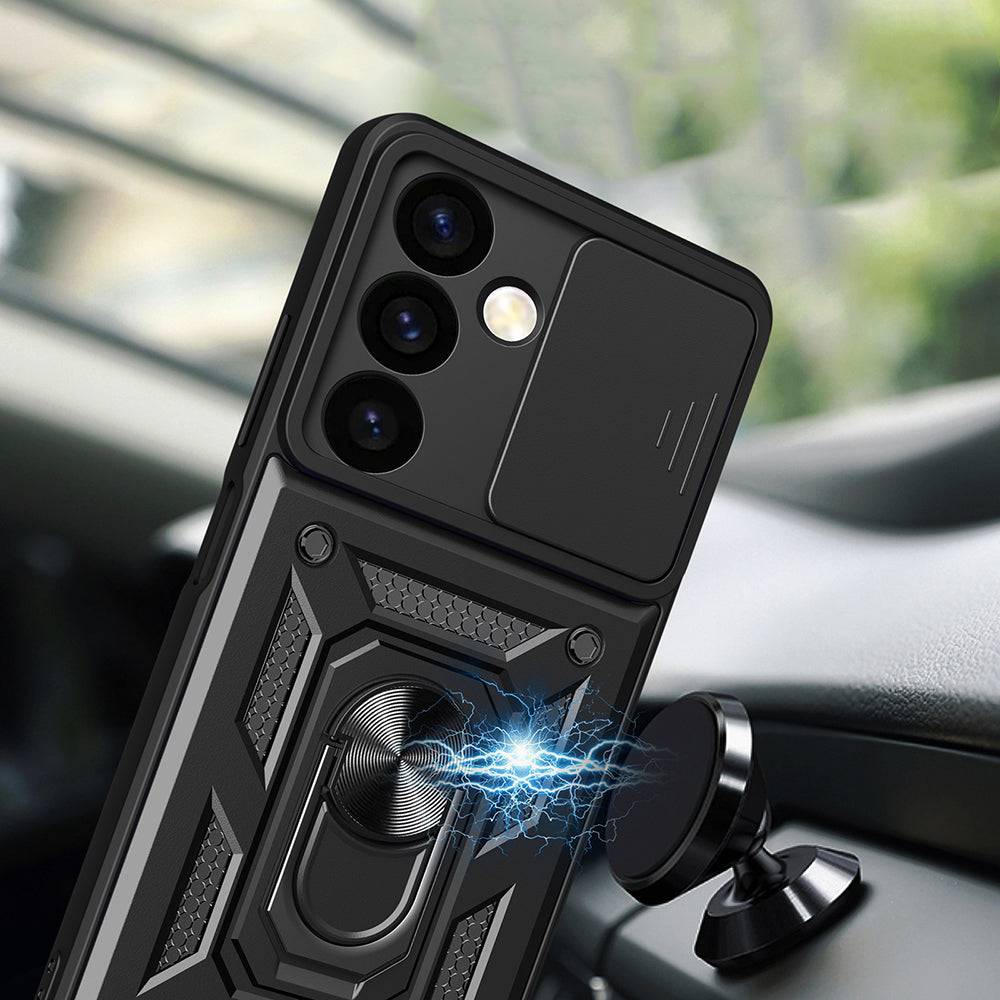 Husa de protectie Techsuit CamShield Series compatibil cu Samsung Galaxy S24 FE, Negru