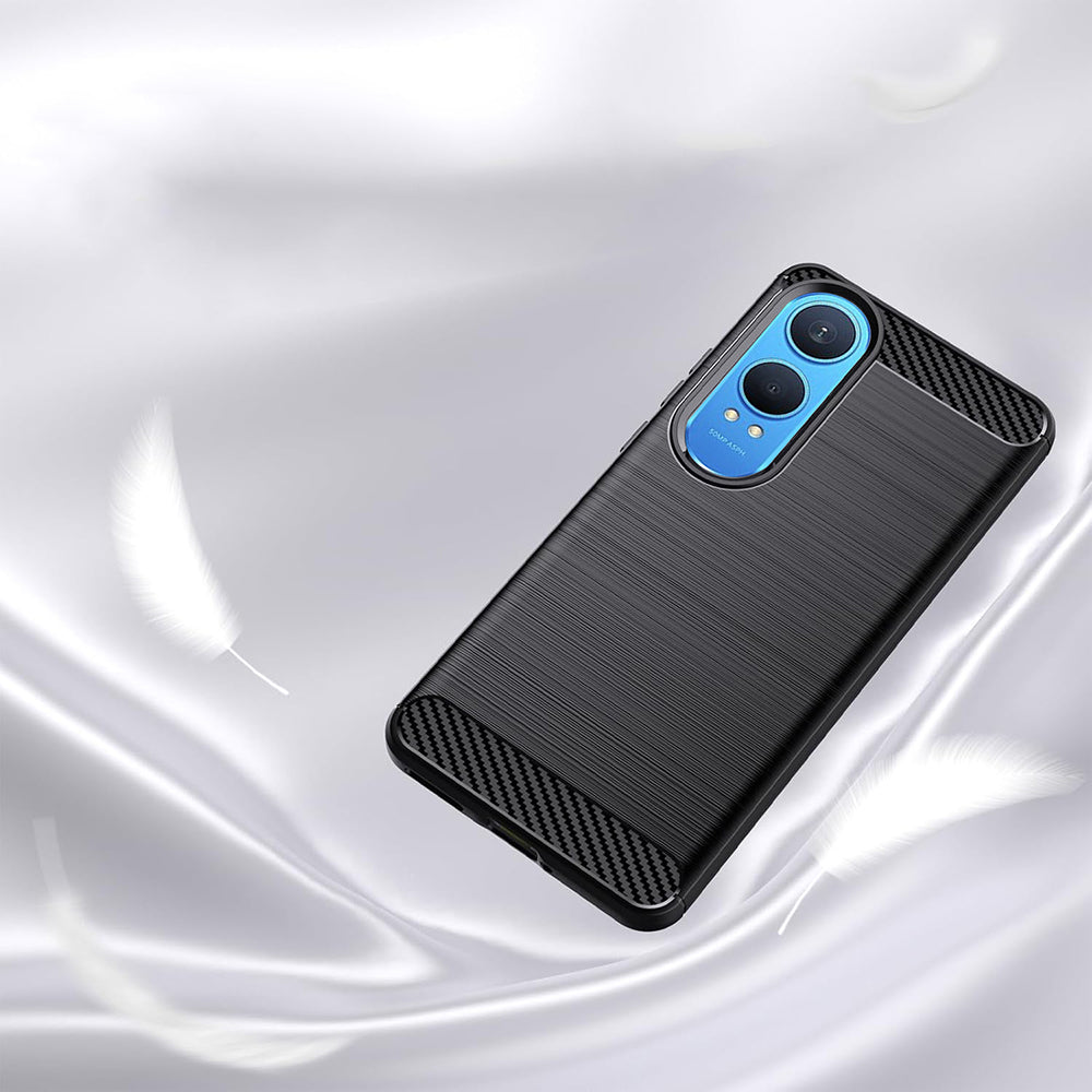 Husa de protectie Techsuit Carbon Silicone compatibil cu OnePlus Nord CE4 Lite, Albastru