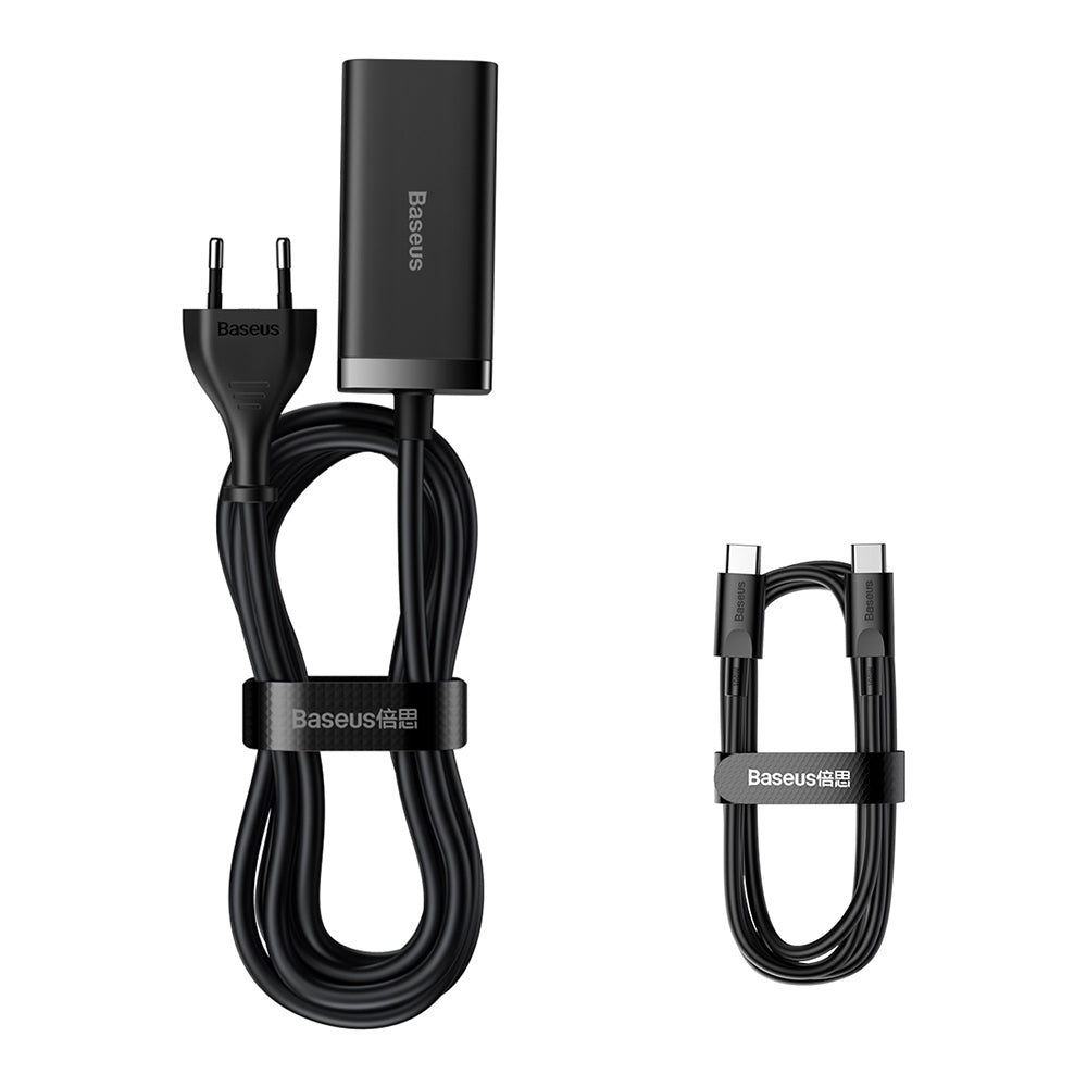 Incarcator Baseus (CCGP000101), 2xUSB-C 2xUSB-A, 100W, Negru