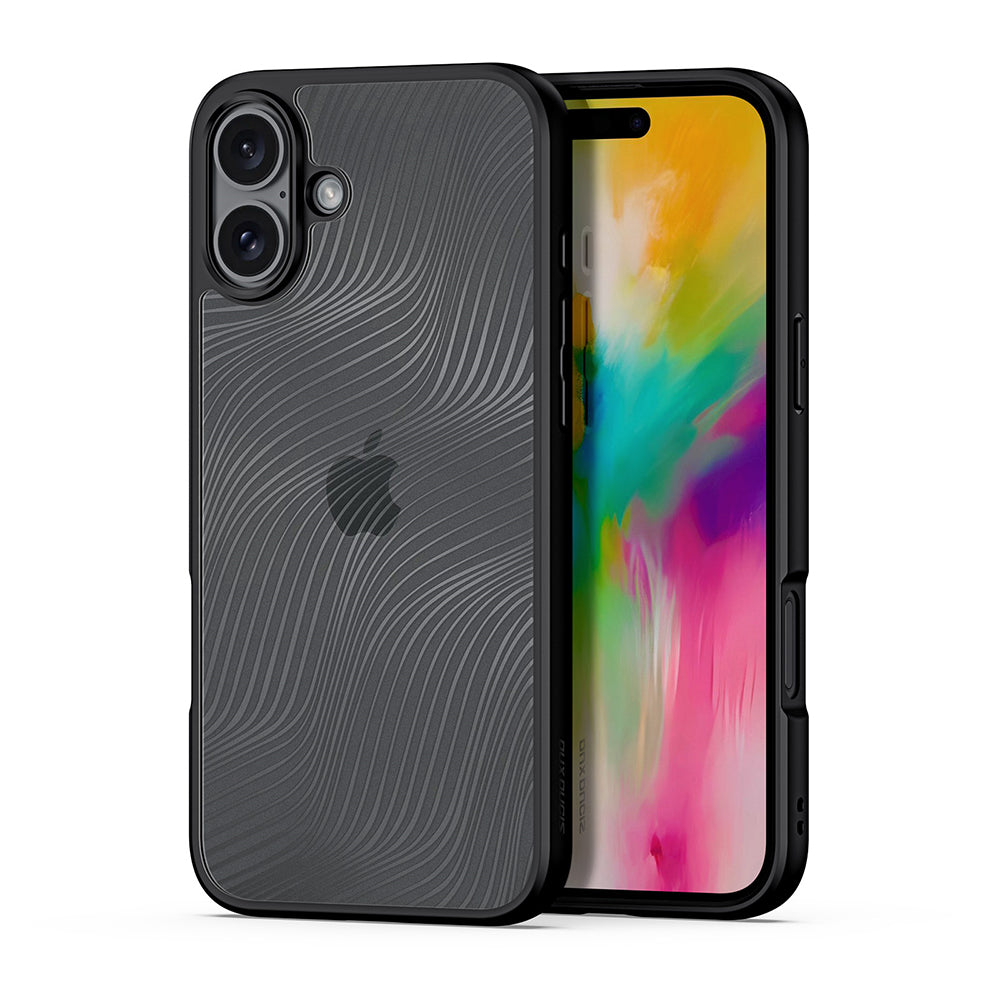 Husa de protectie Dux Ducis Aimo Series compatibil cu iPhone 16 Plus, Negru