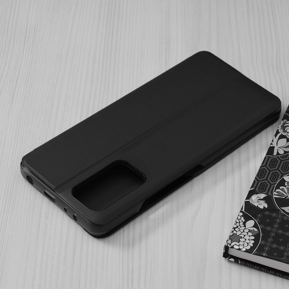 Husa de protectie Techsuit eFold Series compatibil cu Xiaomi Redmi Note 10 Pro / Note 10 Pro Max, Negru