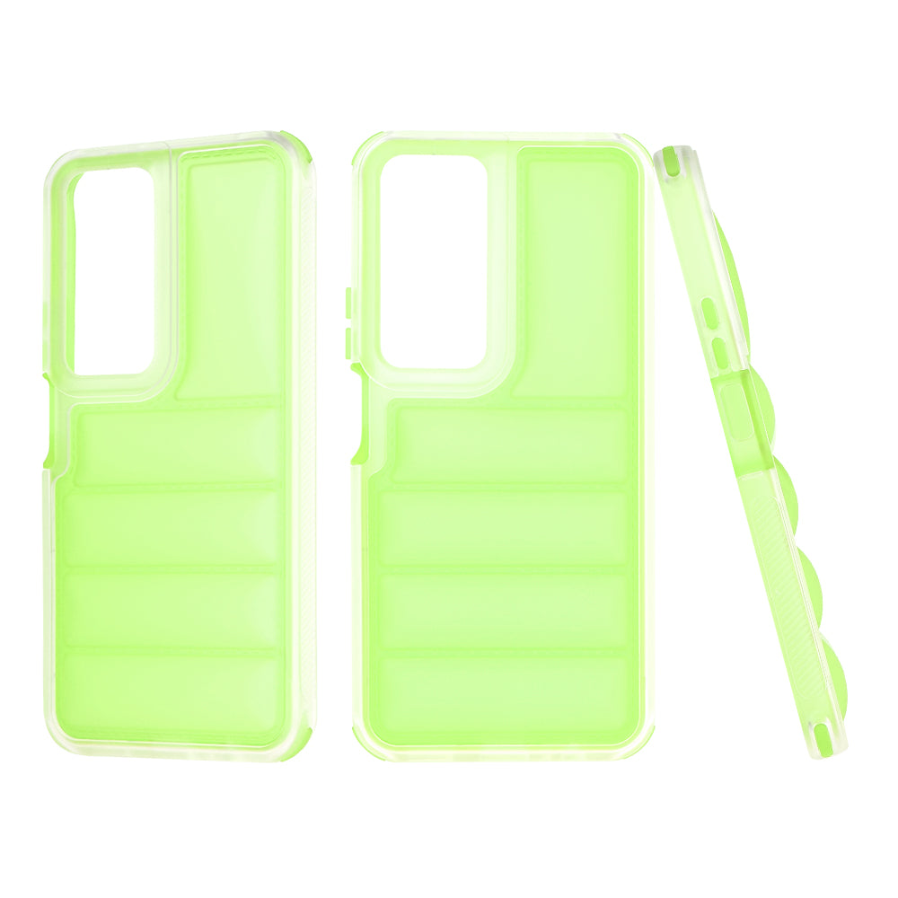 Husa de protectie Techsuit Wave Shield compatibil cu Honor X7b / X7b 5G / 90 SMART, Verde