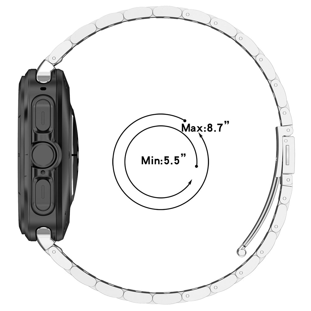 Curea smartwatch Techsuit Watchband (W010) compatibil cu Samsung Galaxy Watch Ultra 47mm / Watch Ultra 2, Auriu