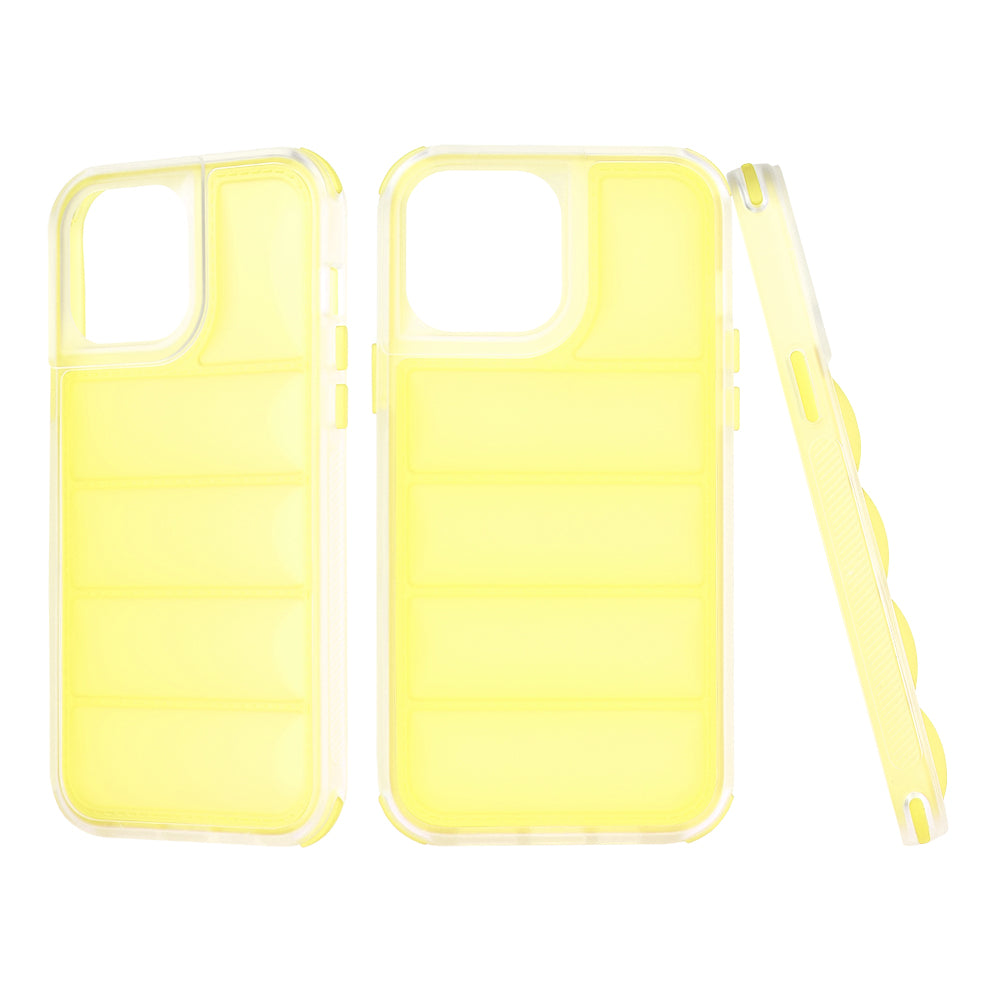 Husa de protectie Techsuit Wave Shield compatibil cu iPhone 12 Pro Max, Galben