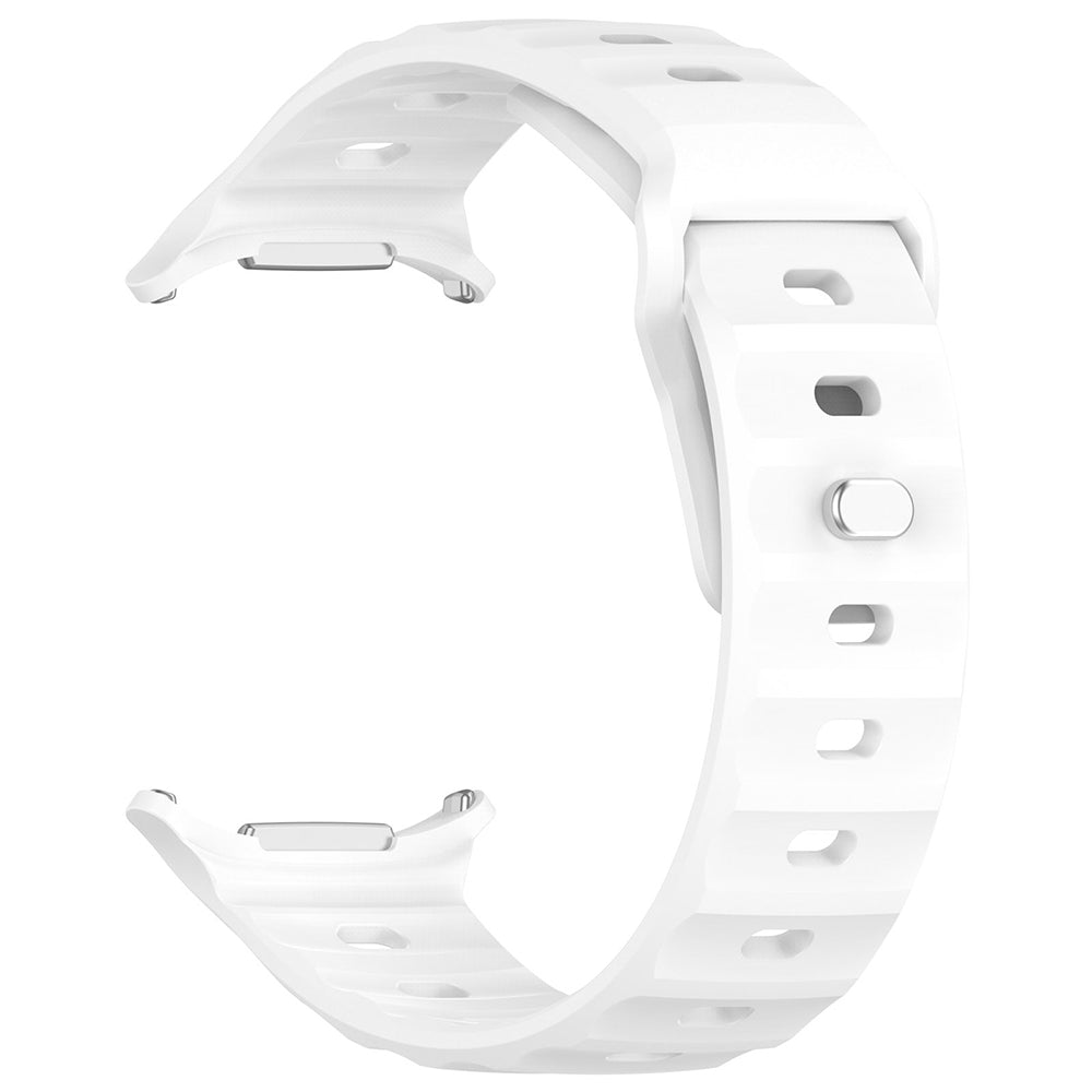 Curea smartwatch Techsuit Watchband (W055) compatibil cu Samsung Galaxy Watch Ultra 47mm / Watch Ultra 2, Alb